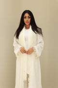 Lace Abaya Butter NOEVE