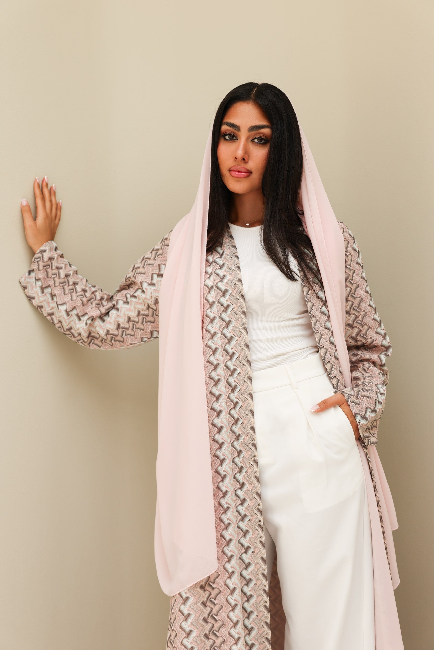 Abaya MISSO Pink NOEVE
