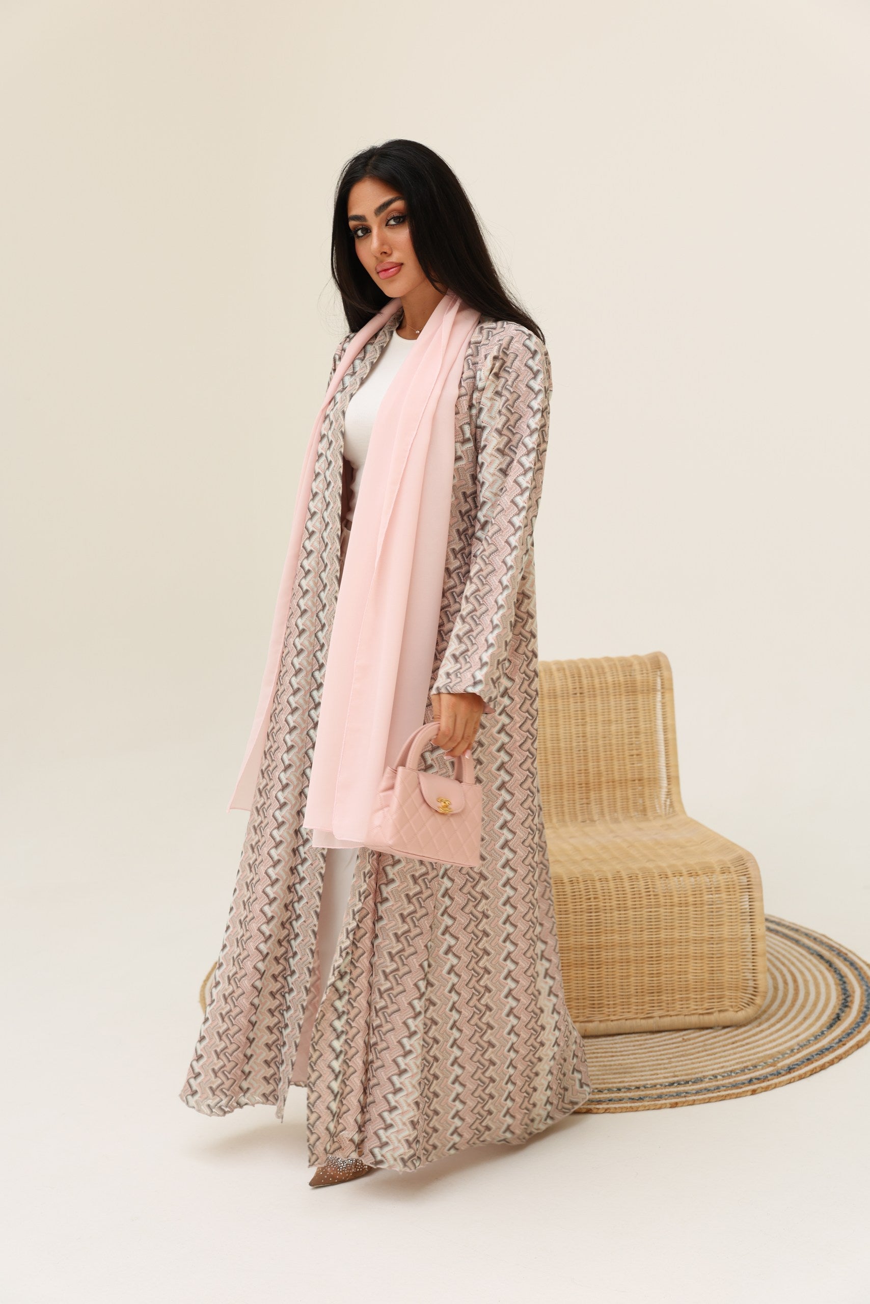 Abaya MISSO Pink NOEVE